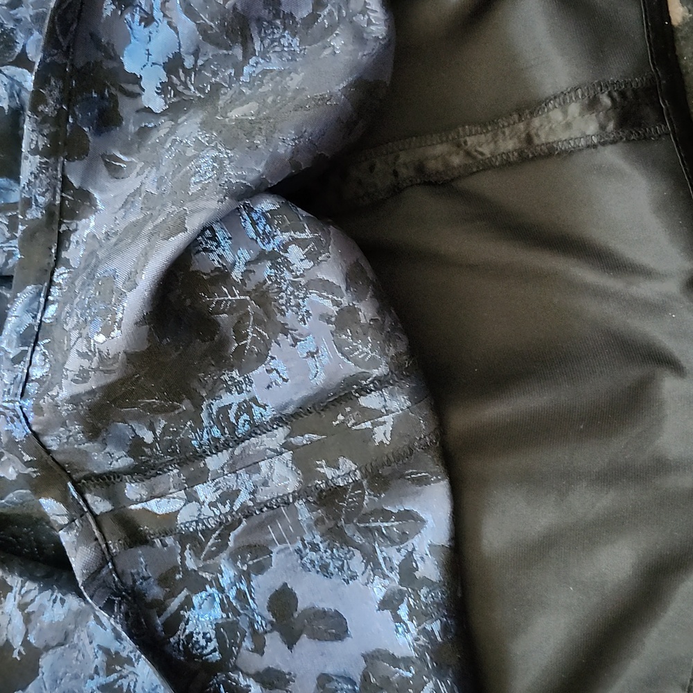 NWT! Place Special Occasion Elegant Blue Floral Kids Dress; 16 - Picture 11 of 14